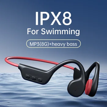 Brezžična Kostne Prevodnosti Slušalke TWS IPX8 Vodotesne Slušalke Z Mikrofonom Slušalke Športne Plavanje Za Pametni telefon xiaomi