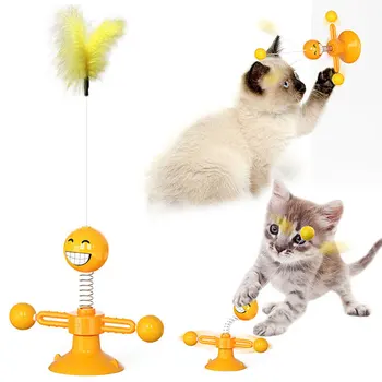 Mačka ToysPet Mačka Pomlad Igrače Usposabljanje Interaktivne Igrače Mačka Hišnih Mačk Dobave Zabavna Igra Pero Igrače Mačka Dodatki Brezplačna Dostava