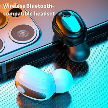 Ustvarjalne Brezžične Slušalke Nizke Moči Conusumption LED Digitalni Zaslon Ergonomska Brezžična Slušalka za Vožnjo
